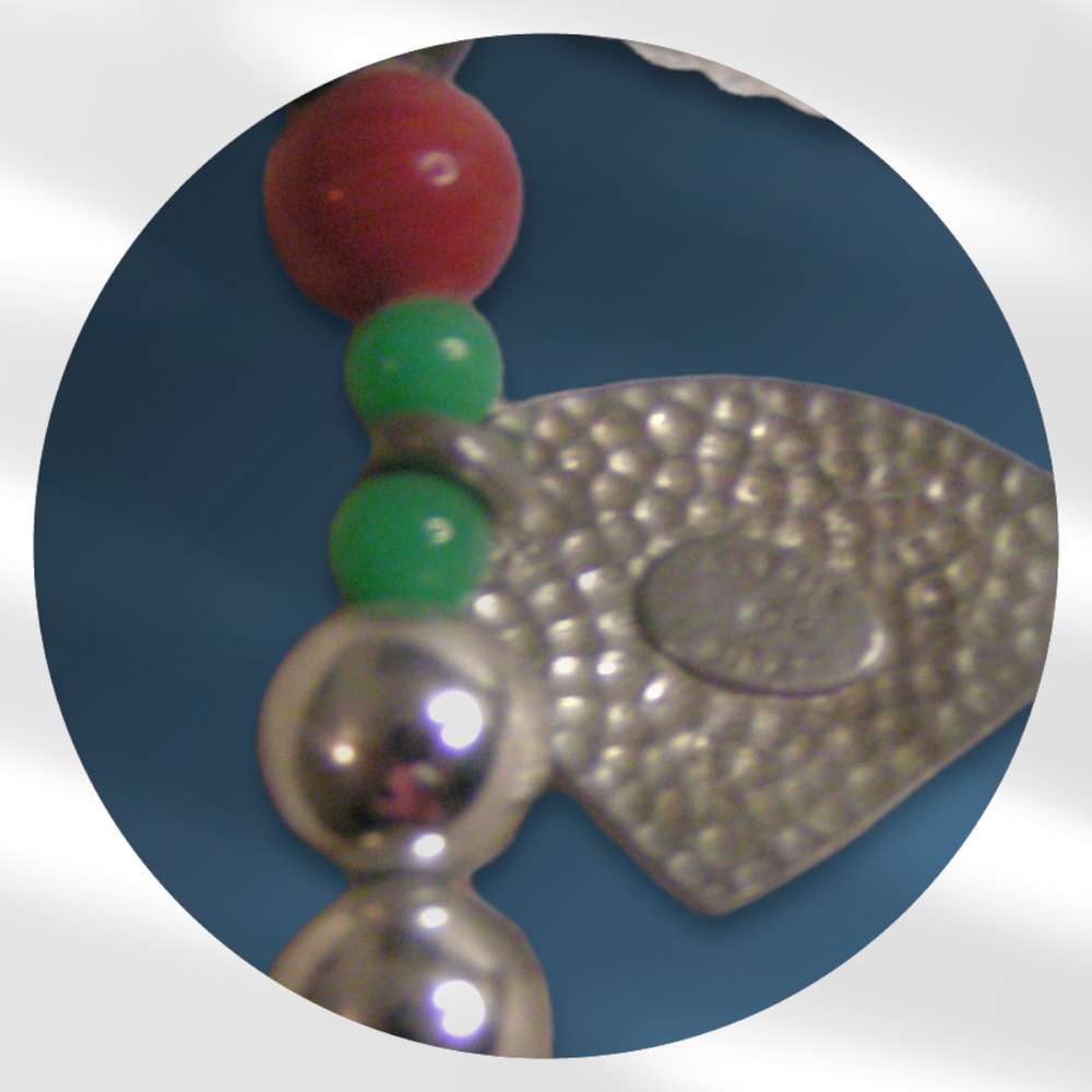 Beautiful Rare Alexis Kirk Beaded Necklace - Picture 10 of 15